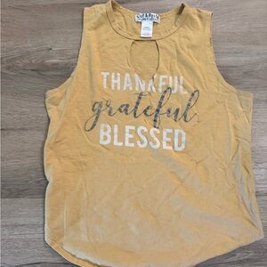 Women's Yellow Tank Top